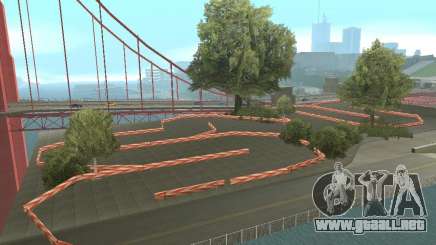 New Drift Track SF para GTA San Andreas