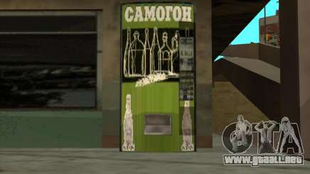 Máquina con vodka para GTA San Andreas