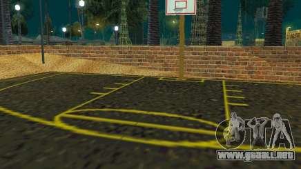 New basketball court para GTA San Andreas