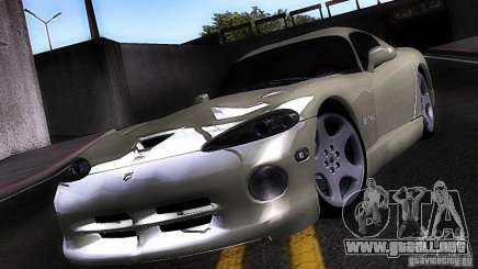 Dodge Viper blanco para GTA San Andreas