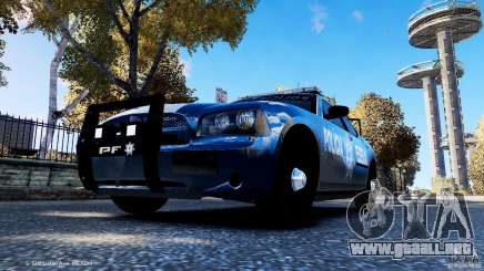 POLICIA FEDERAL MEXICO DODGE CHARGER ELS para GTA 4