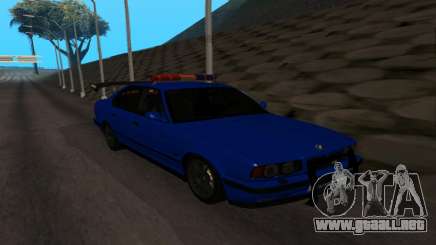 BMW M5 POLICE para GTA San Andreas
