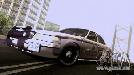 Ford Crown Victoria Canadian Mounted Police para GTA San Andreas