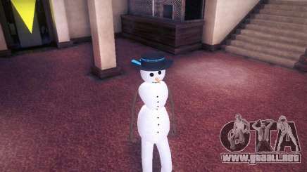 Muñeco de nieve para GTA San Andreas