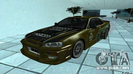 Nissan Skyline GT-R para GTA San Andreas