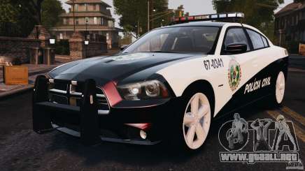 Dodge Charger RT Max Police 2011 [ELS] para GTA 4