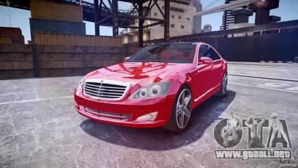 Mercedes Benz w221 s500 v1.0 cls amg wheels para GTA 4