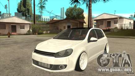 Volkswagen Golf VI 2010 Stance Nation para GTA San Andreas