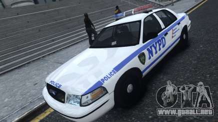 Ford Crown Victoria NYPD 2012 para GTA 4