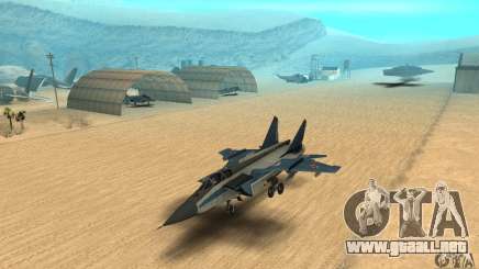 MiG-31 Foxhound para GTA San Andreas