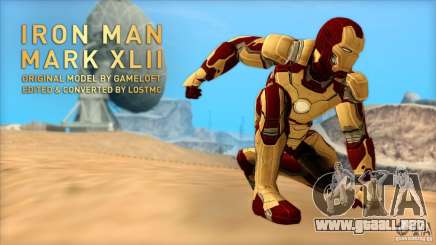 Iron Man Mark 42 para GTA San Andreas