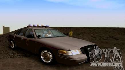Ford Crown Victoria Mississippi Police para GTA San Andreas