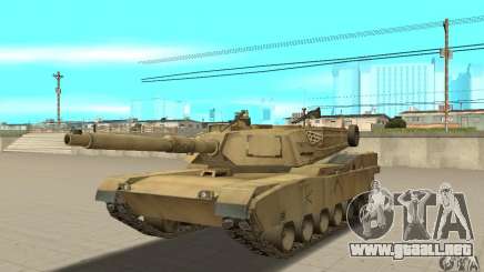Tanque M1A2 Abrams para GTA San Andreas