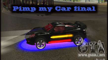 Pimp my Car Final para GTA San Andreas