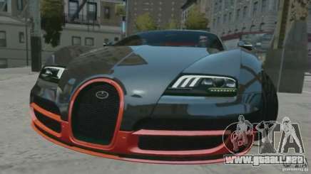 Bugatti Veyron 16.4 Super Sport para GTA 4