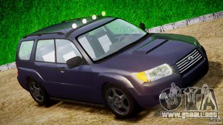 Subaru Forester v2.0 para GTA 4