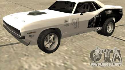 Plymouth Hemi Cuda Rogue para GTA San Andreas