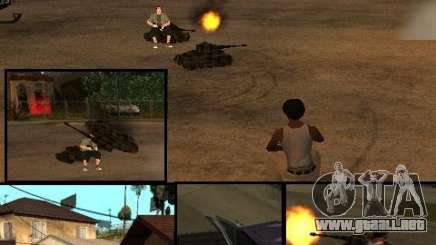 BATTLE TANK para GTA San Andreas