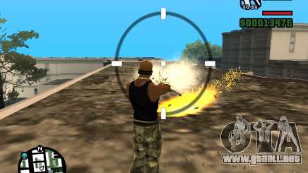 Índice del fuego para GTA San Andreas