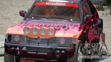 Mitsubishi Pajero Proto Dakar EK86 vinilo 4 para GTA 4