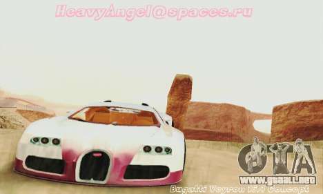 Bugatti Veyron 16.4 Concept para GTA San Andreas