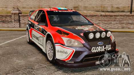 Ford Focus RS Munchis WRC para GTA 4