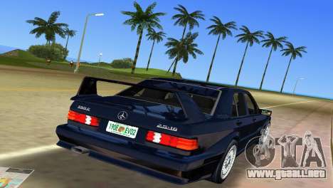 Mercedes-Benz 190E 1990 para GTA Vice City