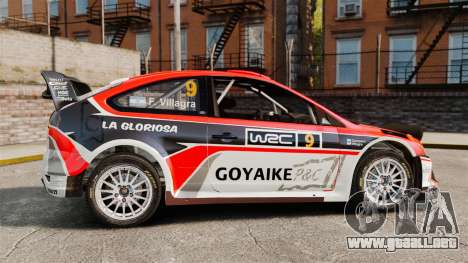 Ford Focus RS Munchis WRC para GTA 4