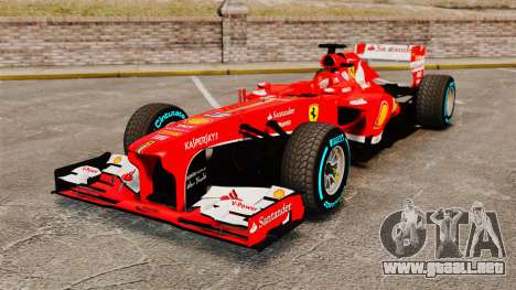 Ferrari F138 2013 v1 para GTA 4