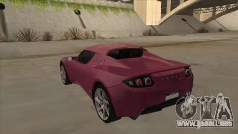 Tesla Roadster para GTA San Andreas