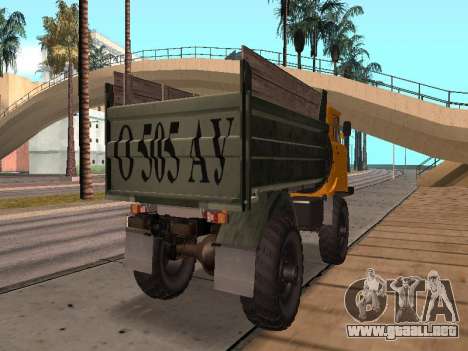 Camión de GAS-66 para GTA San Andreas