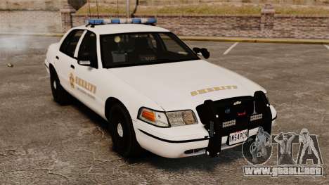 Ford Crown Victoria Police GTA V Textures ELS para GTA 4