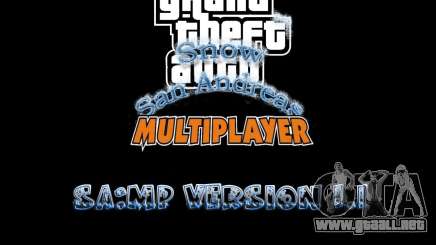 Snow San Andreas 2011 HQ - SA:MP 1.1 para GTA San Andreas