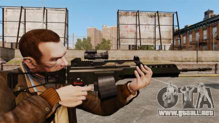 Rifle de asalto MG36 v3 H & K para GTA 4
