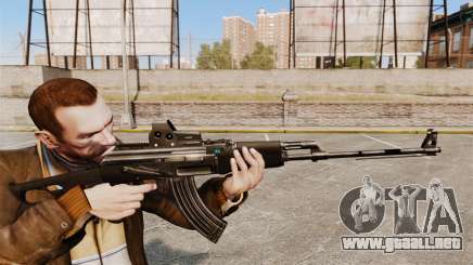 Ametralladora Kalashnikov ligera para GTA 4