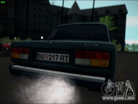 LADA 2107 Riva para GTA San Andreas