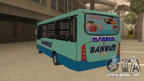 BANBUS Bus Srb. para GTA San Andreas