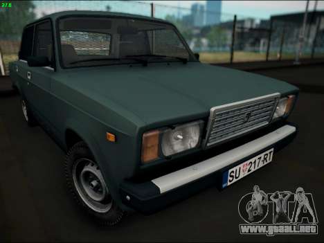 LADA 2107 Riva para GTA San Andreas