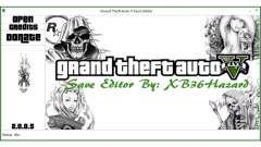 Grand Theft Auto V Save Editor by XB36Hazard para GTA 5