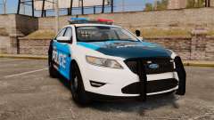 Ford Taurus 2010 Police Interceptor Detroit para GTA 4