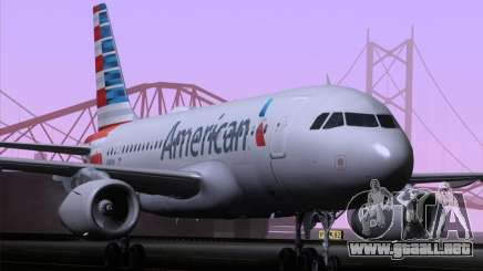 Airbus A319-112 American Airlines para GTA San Andreas
