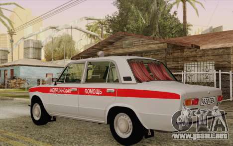 VAZ 21011 asistencia médica para GTA San Andreas