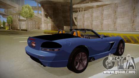 Dodge Viper v1 para GTA San Andreas