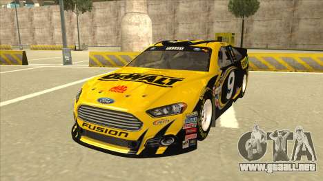 Ford Fusion NASCAR No. 9 Stanley DeWalt para GTA San Andreas