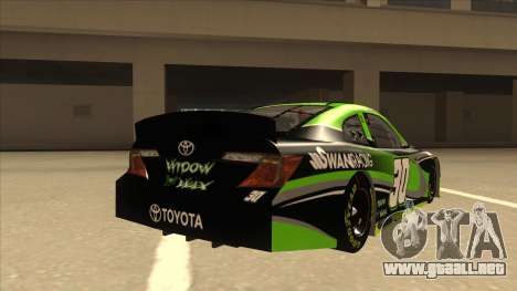 Toyota Camry NASCAR No. 30 Widow Wax para GTA San Andreas