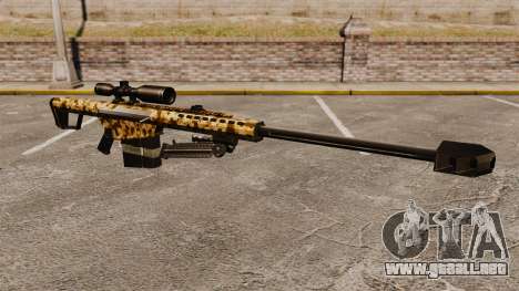 El v10 de rifle de francotirador Barrett M82 para GTA 4