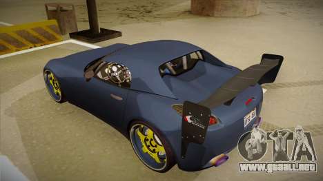 Pontiac Solstice Rhys Millen para GTA San Andreas