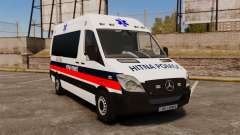 Mercedes-Benz Sprinter Zagreb Ambulance [ELS] para GTA 4