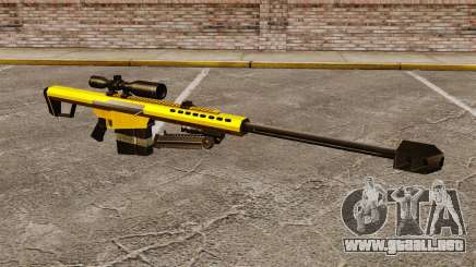 El v3 de rifle de francotirador Barrett M82 para GTA 4