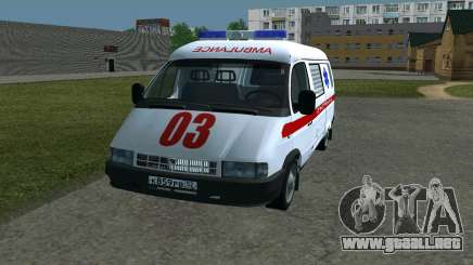 Ambulancia 22172 del GAS para GTA San Andreas